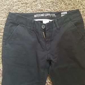 Black bootcut pants